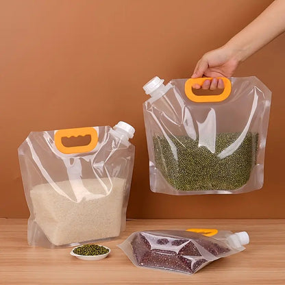 Reusable Stand-Up Food Storage Bags(3pcs)