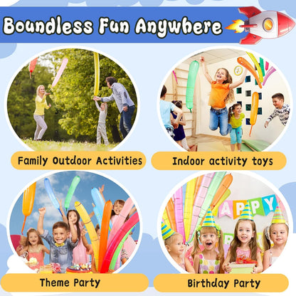 🎈50 sets of rocket balloon kits