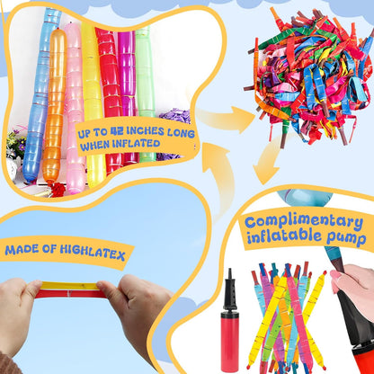🎈50 sets of rocket balloon kits