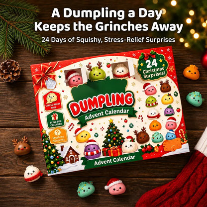 Christmas Squishies Advent 24 Day Calendar