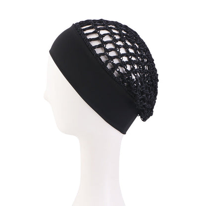 🌿 Gentle on Hair & Scalp! Breathable Elastic Mesh Hair Net Cap 🎀