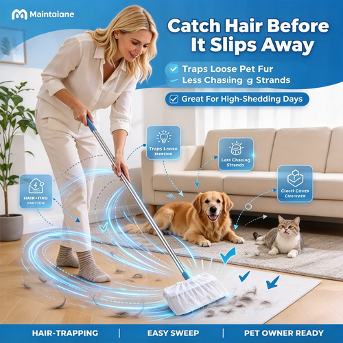 Disposable Broom Hair & Dust Catcher Covers
