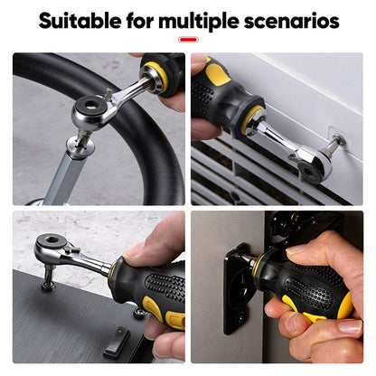Fvaulity™ Multifunctional Tooth-Shaped Screwdriver Set