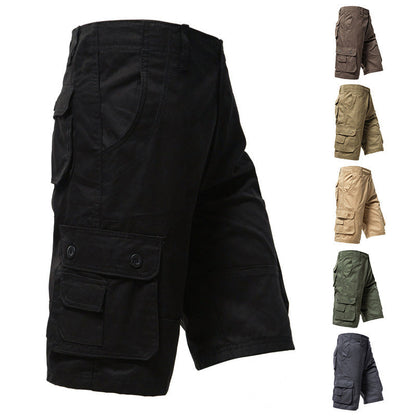 🩳 Men's Outdoor Tactical Cargo Shorts – Multi-Pocket, Durable & Quick-Dry Casual Wear ⛰️