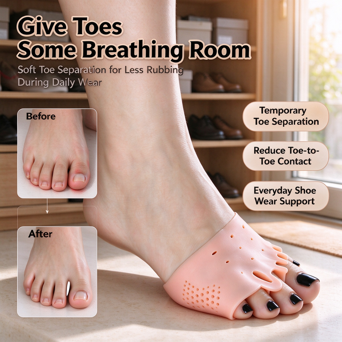 Everyday Toe Spacer（2 pairs）