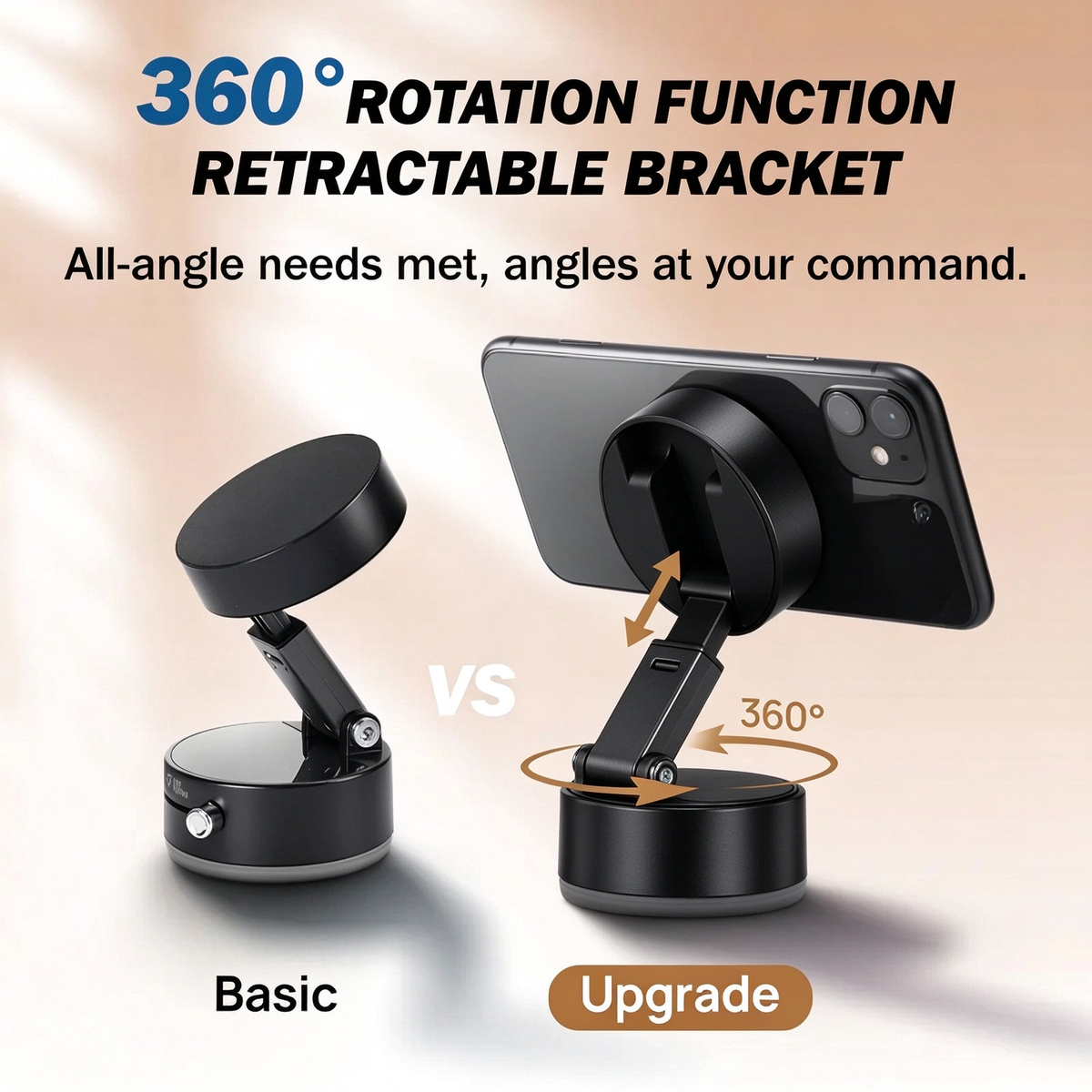 🔘Upgrade Double-Sided Nano Magnetic Cell Phone Mount