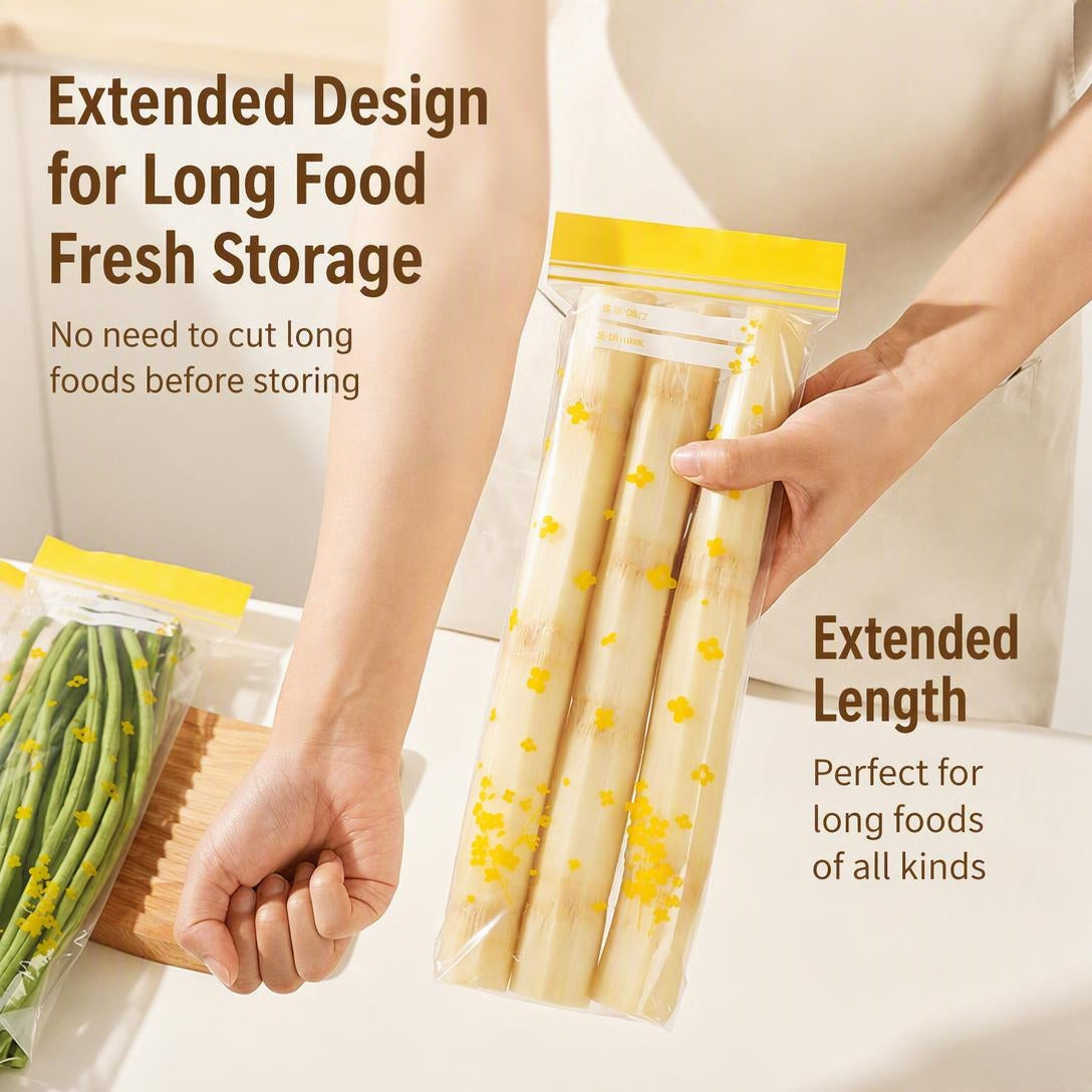 Thick Double Seal Food Storage Bags