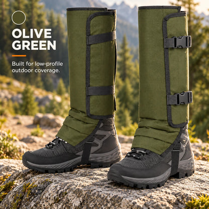 🥾Adjustable Snake-Resistant Leg Gaiters for Hiking & Hunting