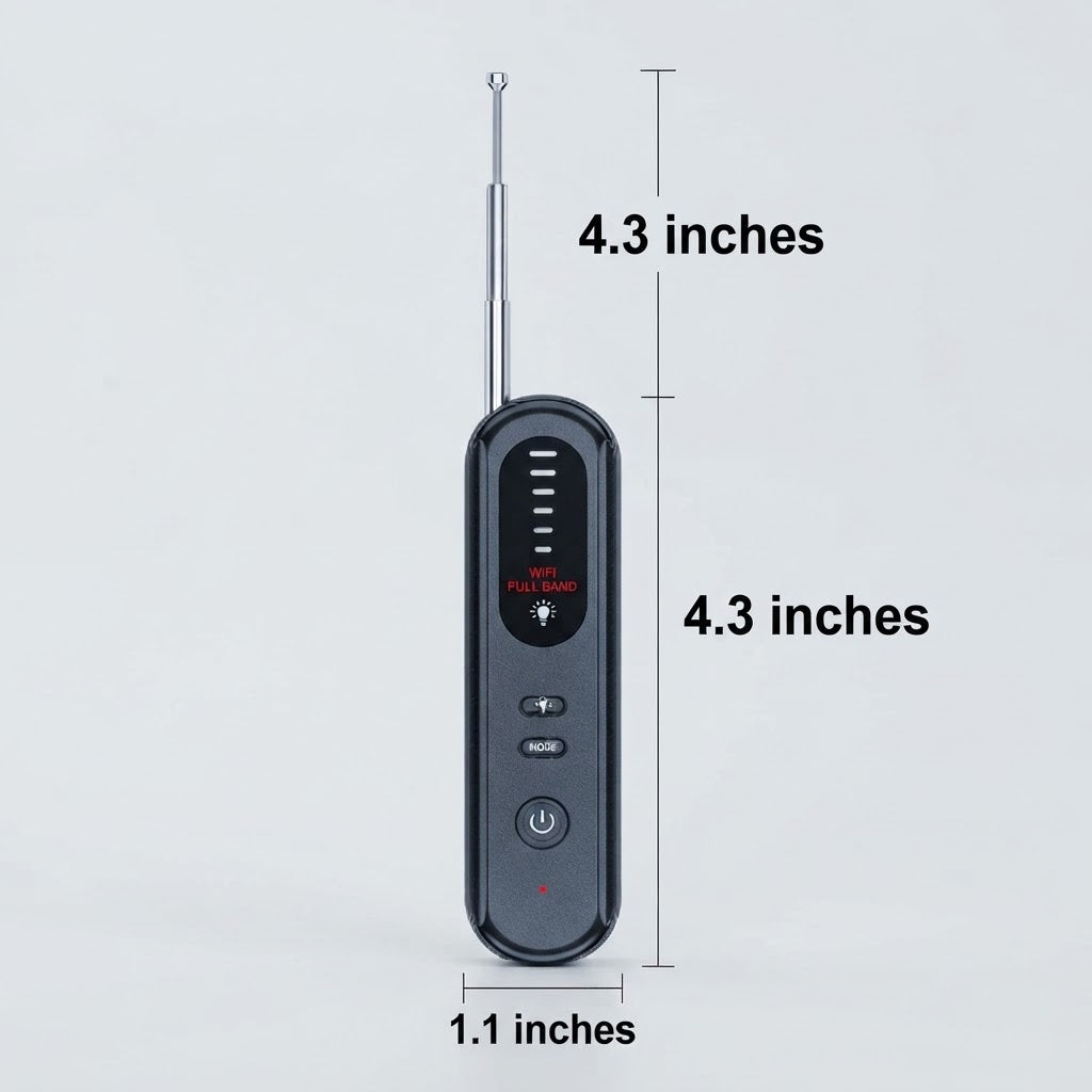 📡High-Power Hidden Camera Detector – Features RF Scanning and WiFi + Magnetic Detection Capabilities