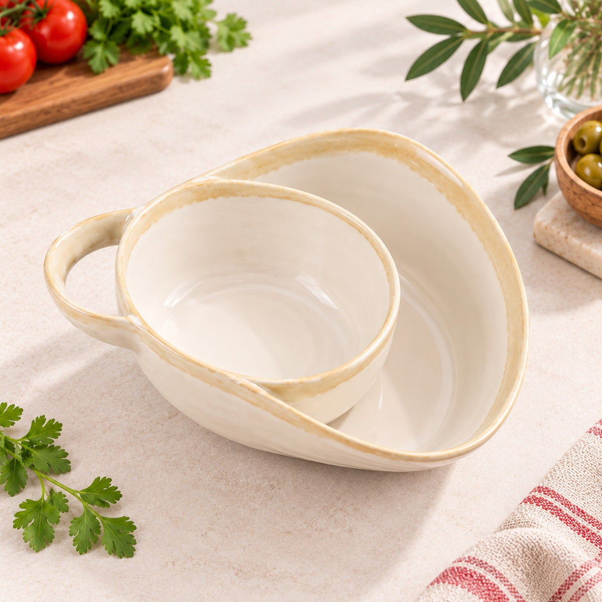 🥣 2-in-1 Cereal & Snack Bowl ✨ Keep Every Bite Crunchy & Enjoy More in One Bowl