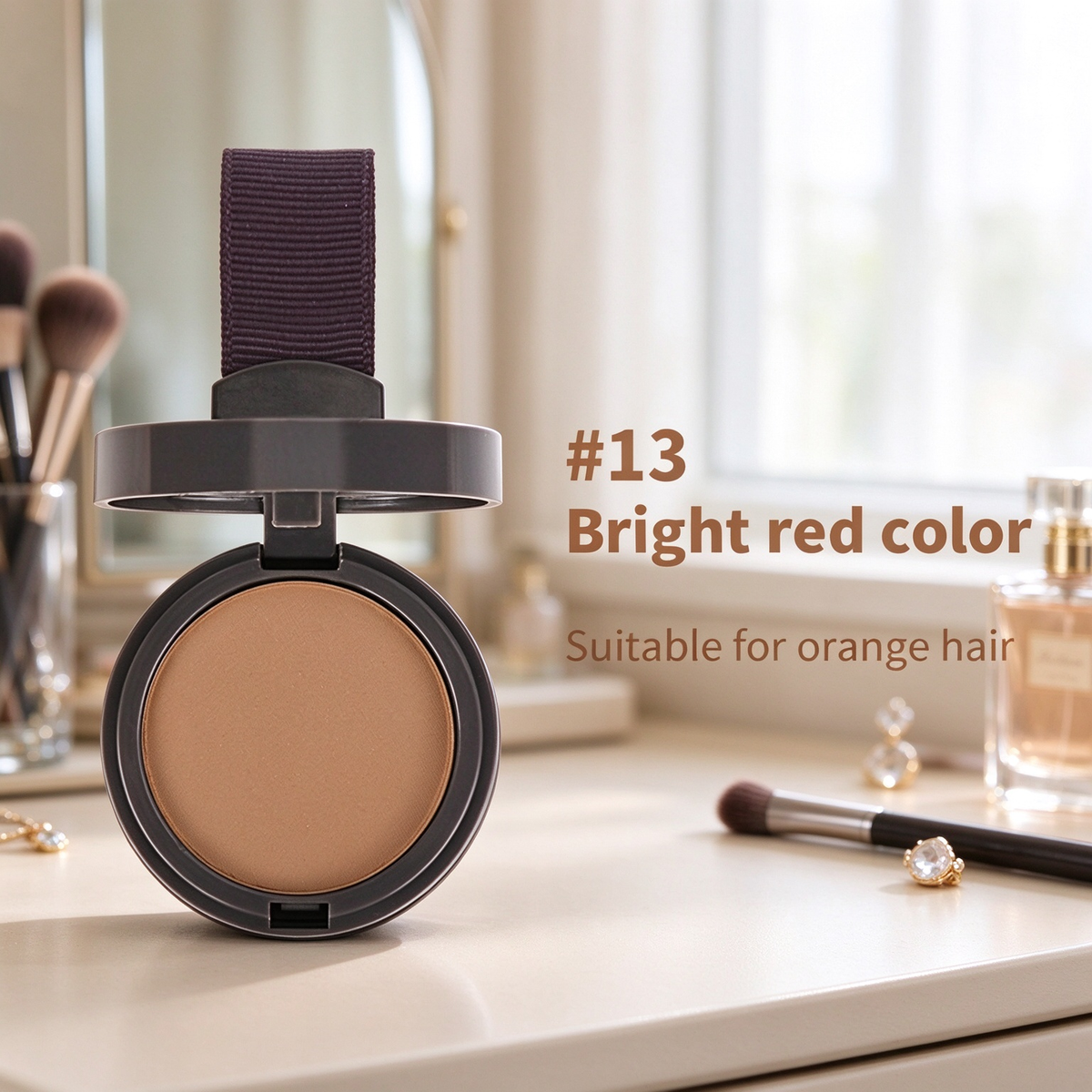Hair coloring powder