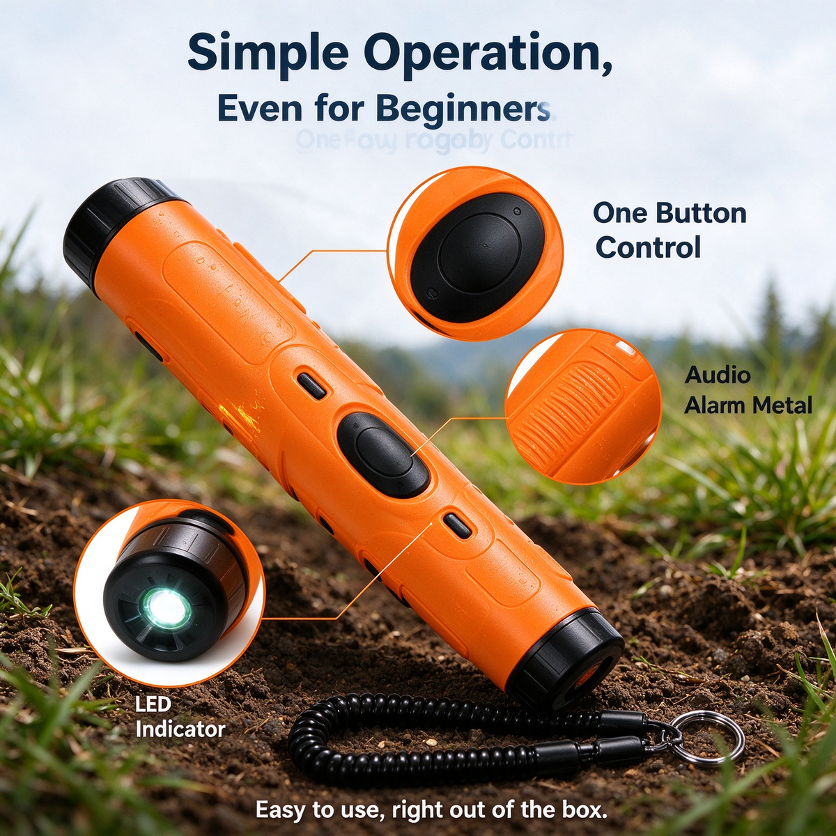 Handheld Metal Detector Pinpointer