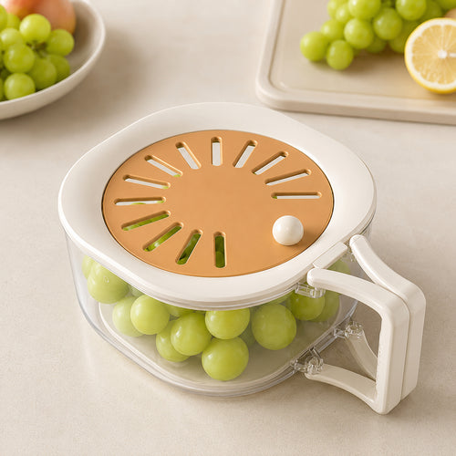3-Pack Fruit & Vegetable Washing Bowl Set | Wash, Drain & Store 🥗✨