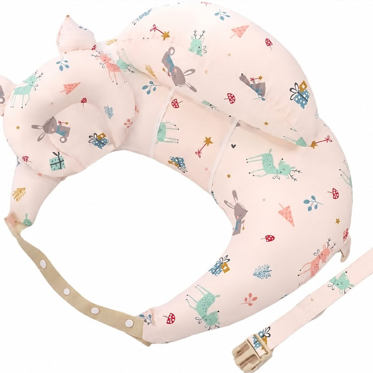 Wearable Nursing Pillow | Ergonomic Feeding Cushion with Adjustable Strap
