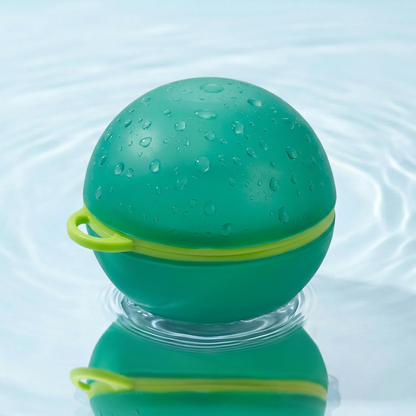 💧Silicone magnetic reusable water ball