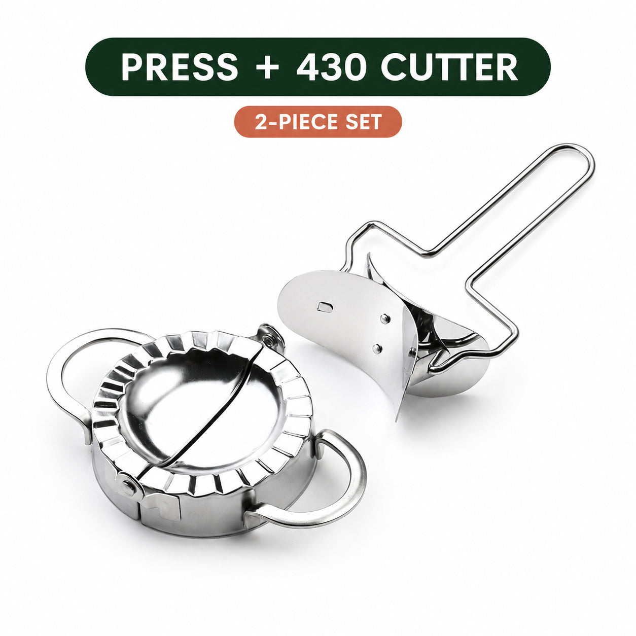 💯 Effortless Dumpling Press & Dough Cutter Kit | Restaurant-Quality at Home 🥟