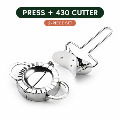 💯 Effortless Dumpling Press & Dough Cutter Kit | Restaurant-Quality at Home 🥟