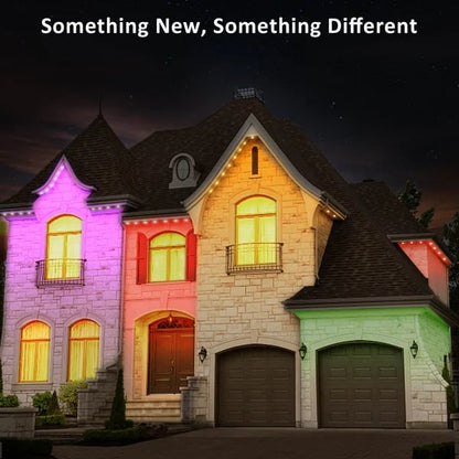 ✨ Permanent Rainbow Outdoor LED Lights – App Controlled & Year-Round Ready 🏡