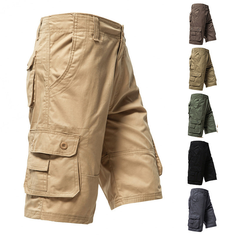 🩳 Men's Outdoor Tactical Cargo Shorts – Multi-Pocket, Durable & Quick-Dry Casual Wear ⛰️