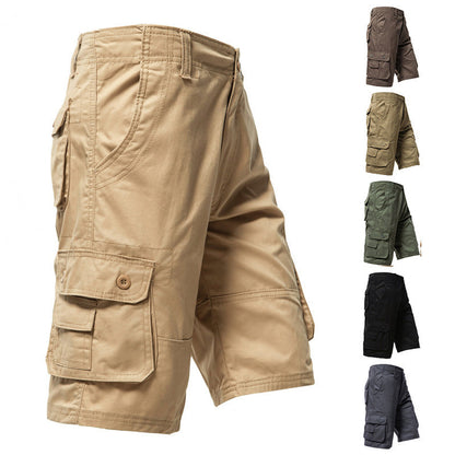 🩳 Men's Outdoor Tactical Cargo Shorts – Multi-Pocket, Durable & Quick-Dry Casual Wear ⛰️