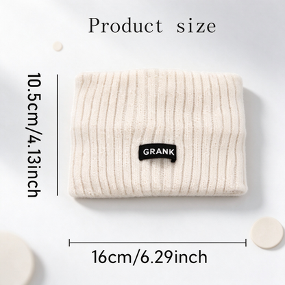 ☁️Women's Soft Knit Fringe Headband Accessory - Knotted Zig Zag Grip, Sweat-Lock Hold