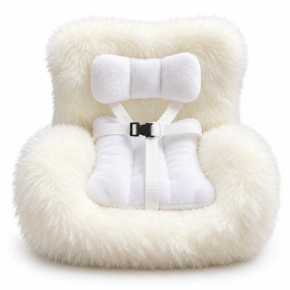 🔥Buy three get one free🐹 Mini Hamster Car Seat & Co-Pilot Feeding Perch – Universal Air Vent Mount & Safety Harness for Small Pets