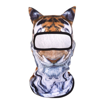 🐾 Ride Wild Stay Cool — Lightweight Breathable Animal Cycling Balaclava 🚴💨