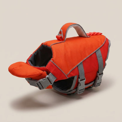 🐶 3-in-1 Safety Swim Gear for Dogs! 🌊 High-Buoyancy Life Vest 🤿 Front Head Support & Easy-Grab Handle 💕
