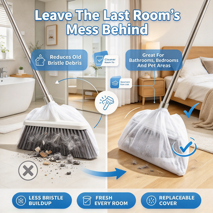 Disposable Broom Hair & Dust Catcher Covers