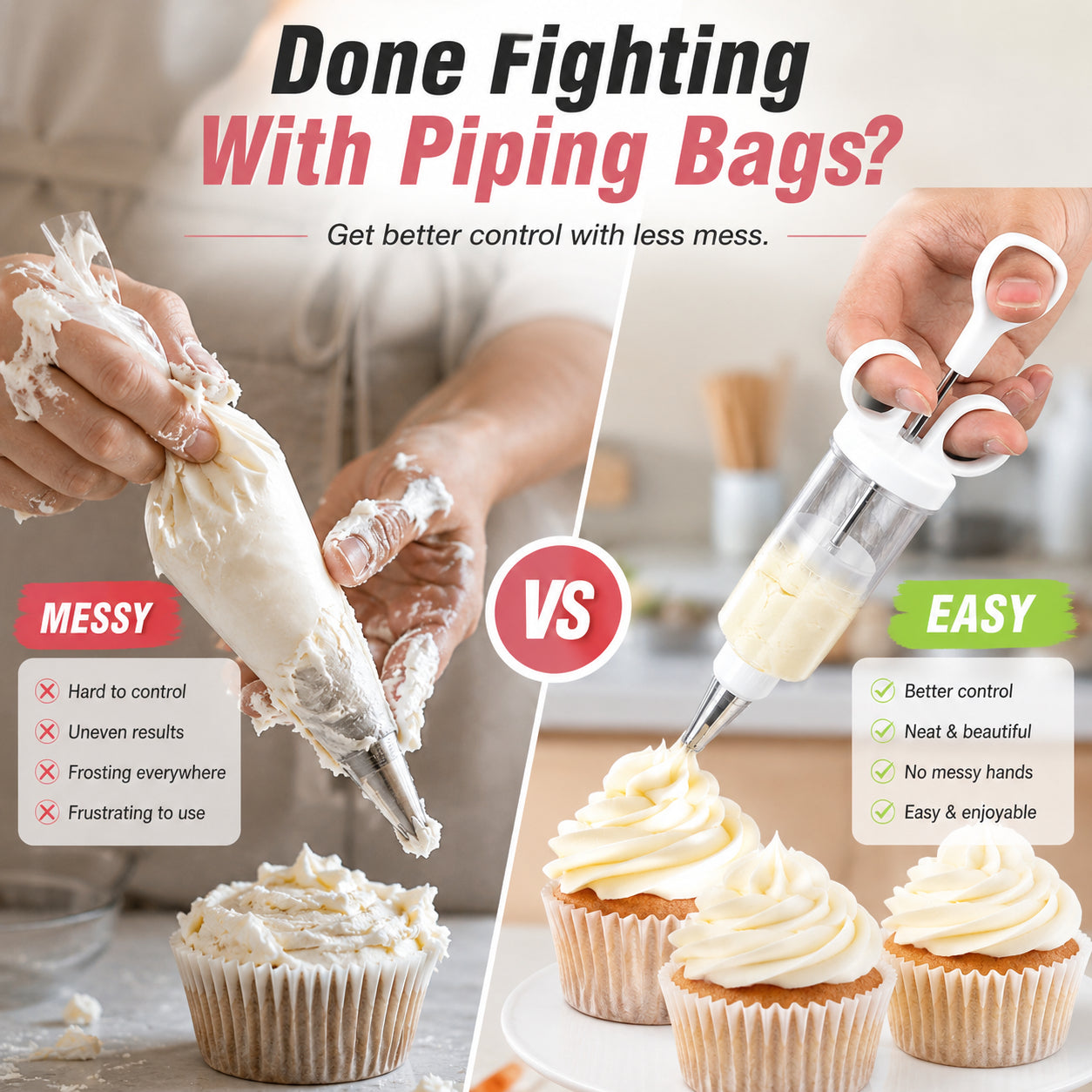 Easy Cake DecoratingGun - Beautiful PipingMade Simple