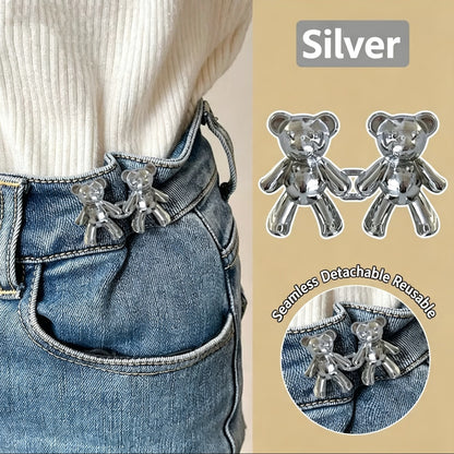 Bear-Shaped Belt Buckle, A Magical Tool For Adjusting Waist Size.