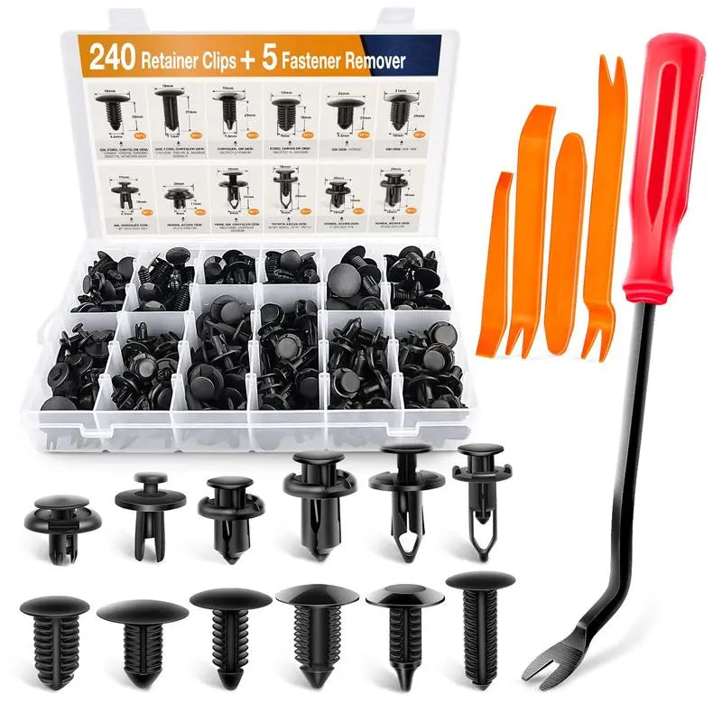 Plastic Car Clips Replacement Kit