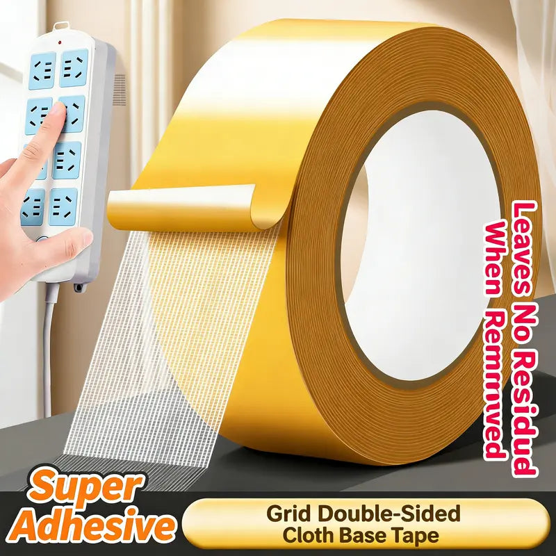 Waterproof Heavy-Duty Double-Sided Duct Tape, Strong Adhesive