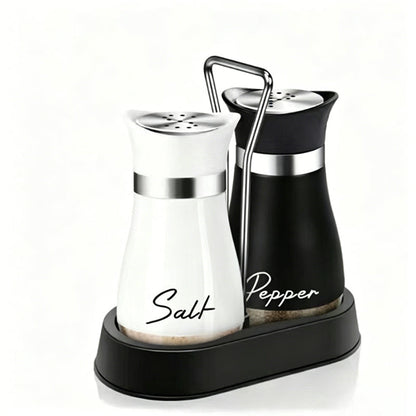 🐧 Penguin Design Salt and Pepper Shaker Set – Cute Shape, 304 Stainless Steel & Precision Dispensing Lid ✨