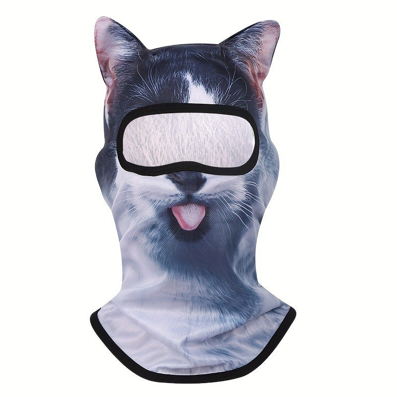🐾 Ride Wild Stay Cool — Lightweight Breathable Animal Cycling Balaclava 🚴💨