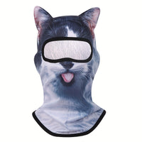 Tongue-out cat