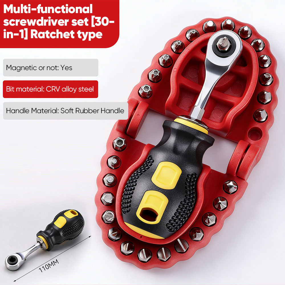 Fvaulity™ Multifunctional Tooth-Shaped Screwdriver Set