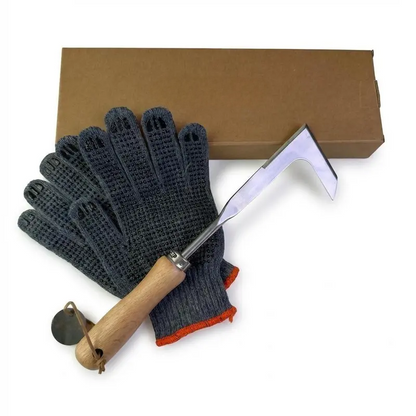 🌱🔧 Crack Weeder Tool , Stainless Steel Manual Grass Puller