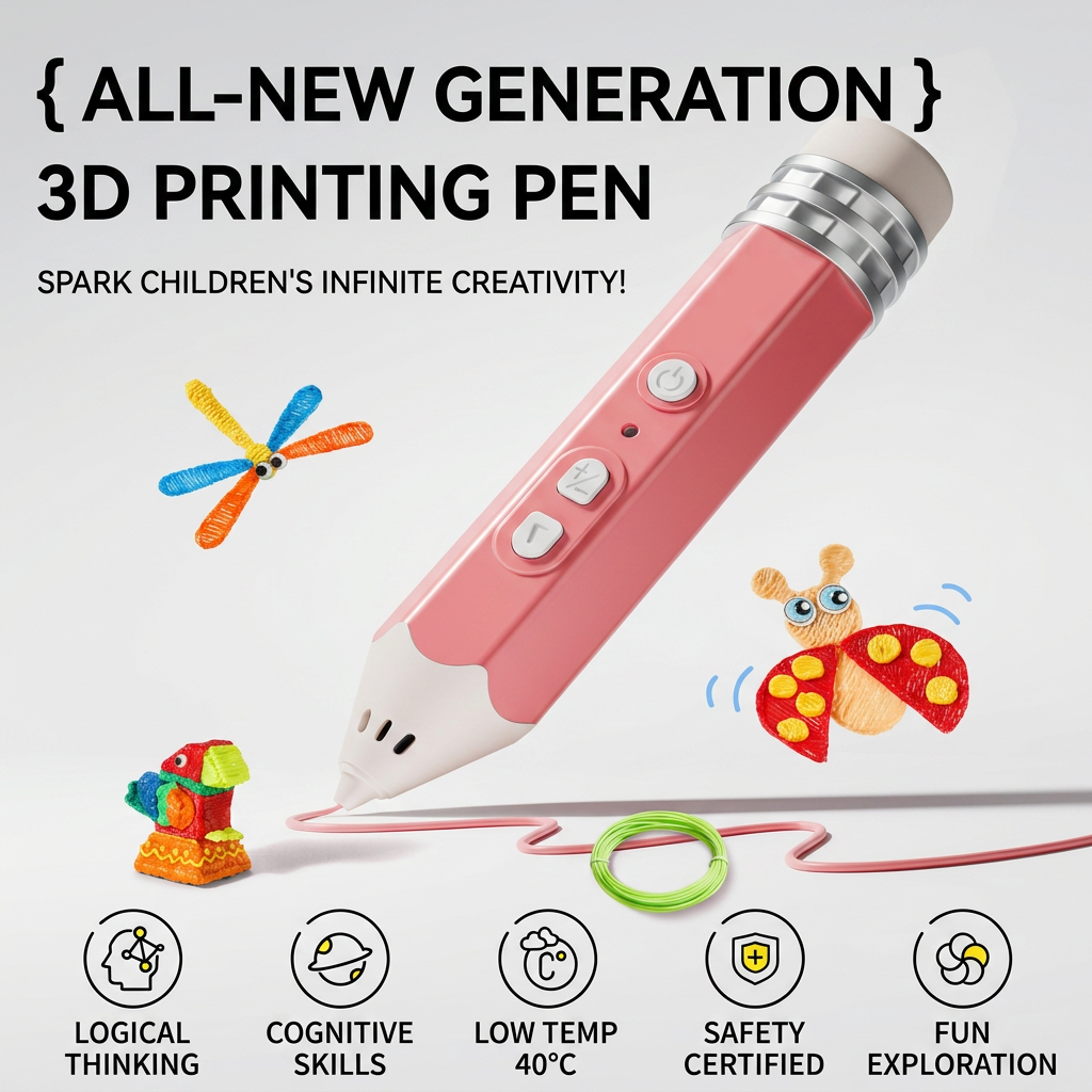🌈3D Graffiti Printing Pen for Children