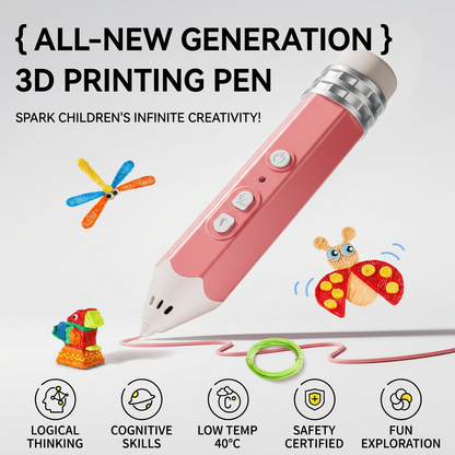 🌈3D Graffiti Printing Pen for Children