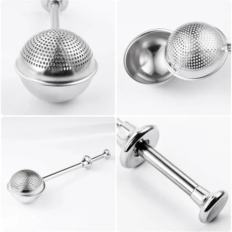 🥄Stainless Steel Long-Handled Mesh Flour Sifter/Duster — Suitable for Various Powders