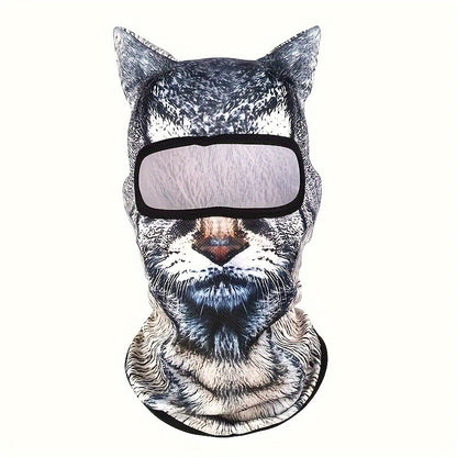 🐾 Ride Wild Stay Cool — Lightweight Breathable Animal Cycling Balaclava 🚴💨
