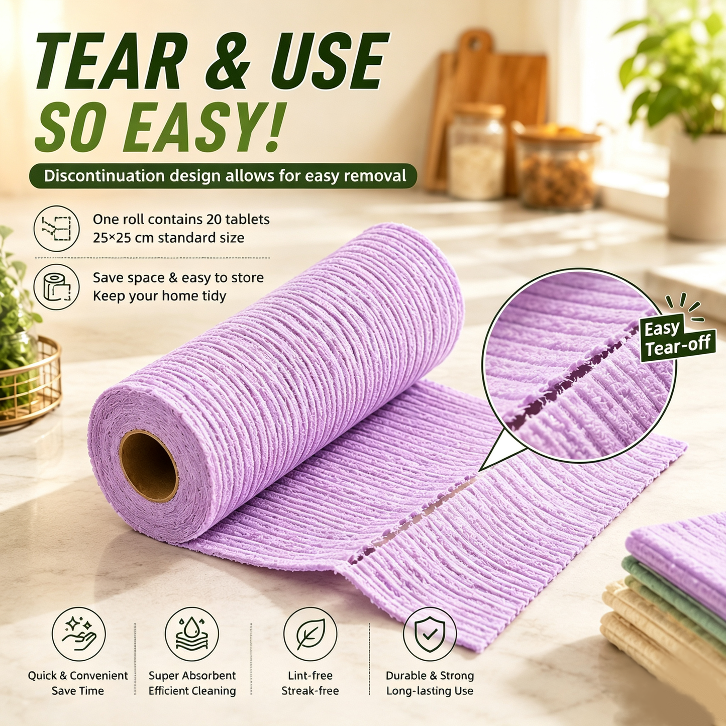 💦Kitchen cleaning cloths