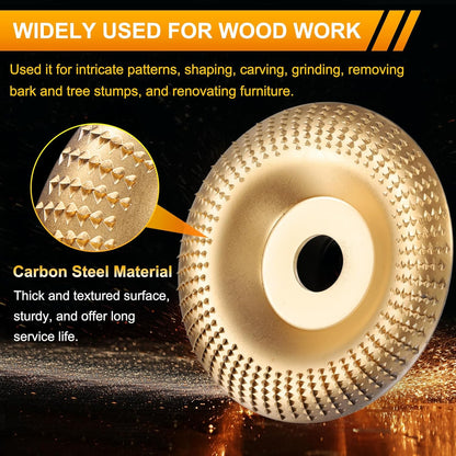🎉Limited Edition $14.99, Only 100 Sets Left! 🛠️3PCS Wood Carving Disc Set