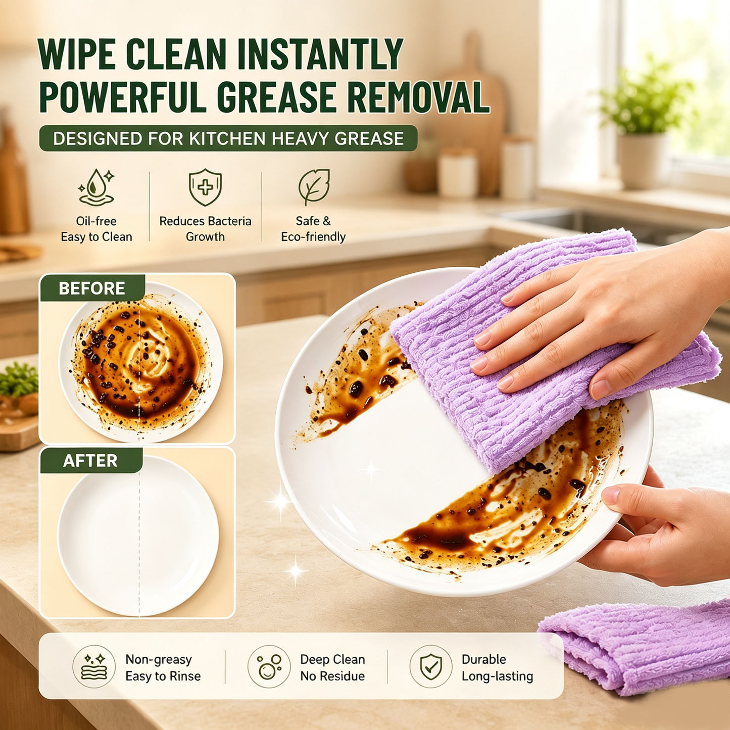 💦Kitchen cleaning cloths
