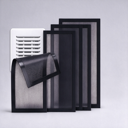 🧲 6-Piece Magnetic Floor Vent Cover Set — Mesh design; easy to install and clean