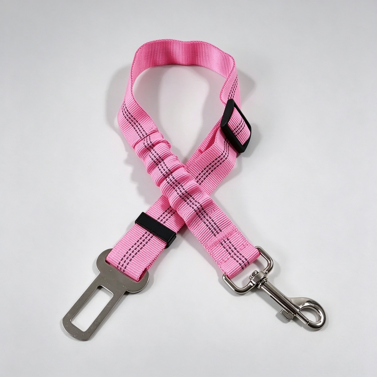 🧵Pet Car Seat Belt – High-Strength, Retractable, and Adjustable Harness