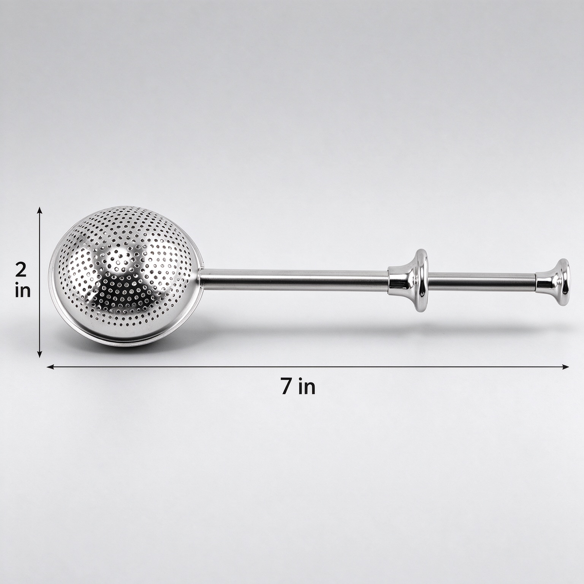 🥄Stainless Steel Long-Handled Mesh Flour Sifter/Duster — Suitable for Various Powders