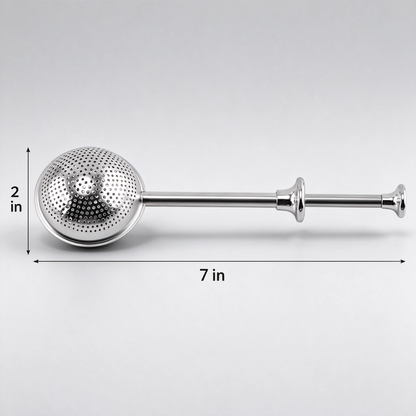 🥄Stainless Steel Long-Handled Mesh Flour Sifter/Duster — Suitable for Various Powders