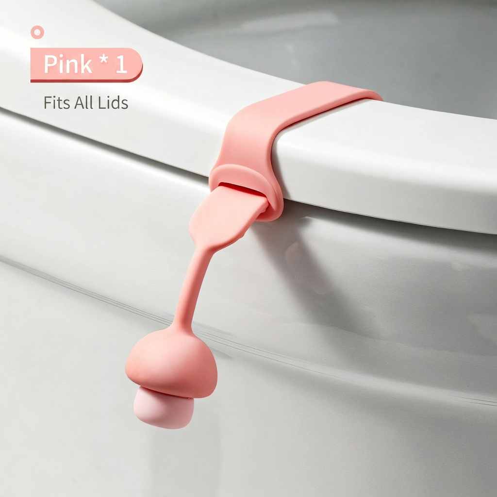🔖Cute toilet seat lifting and flipping cover tool